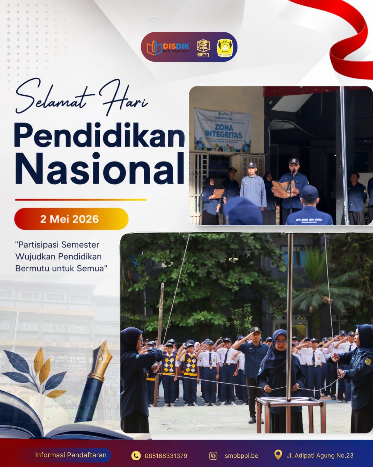 Selamat Hari Pendidikan Nasional 2026 – SMP BPPI Baleendah